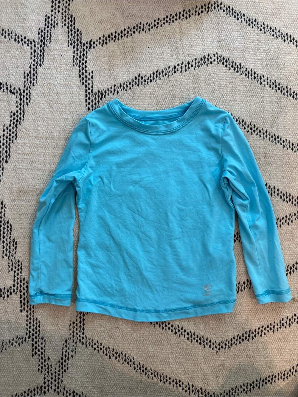 Sofibella girls Long-Sleeve Tee - Light Blue golf tennis size XS